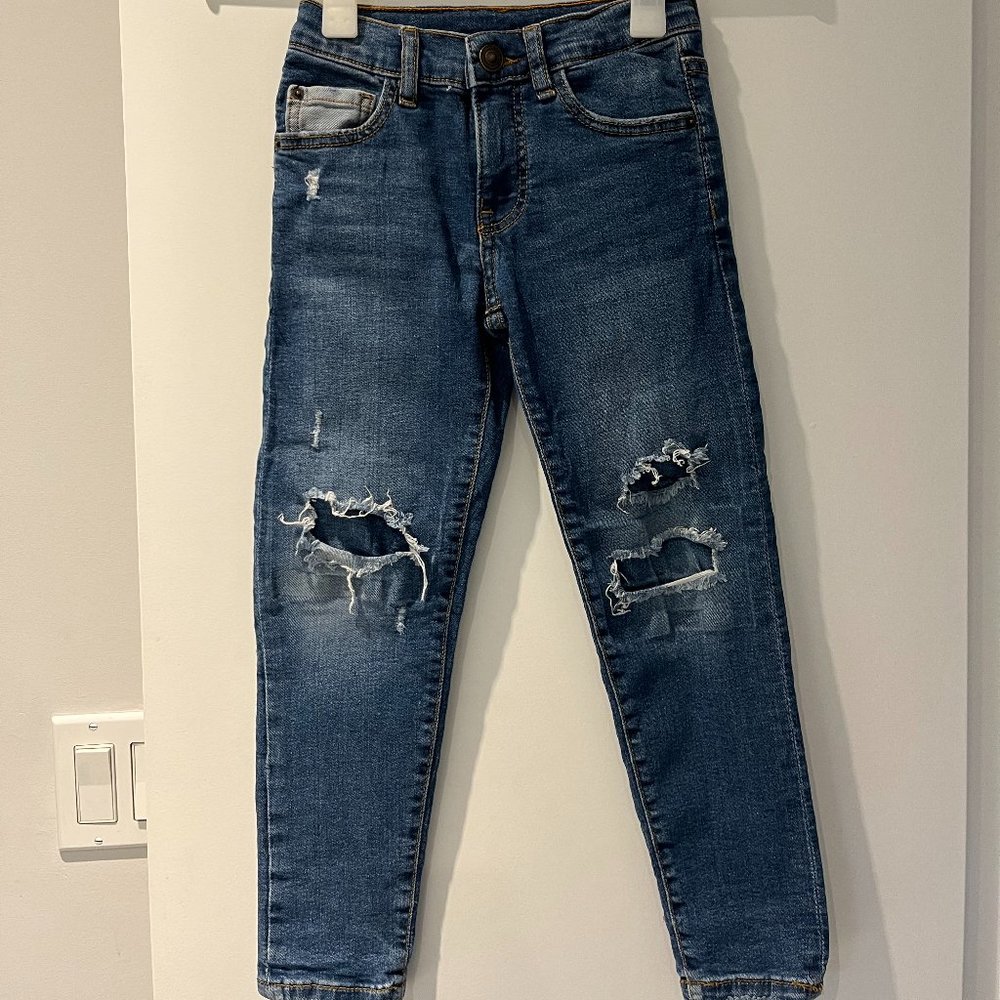 Zara Boys Stretchy Skinny Jeans Size 7